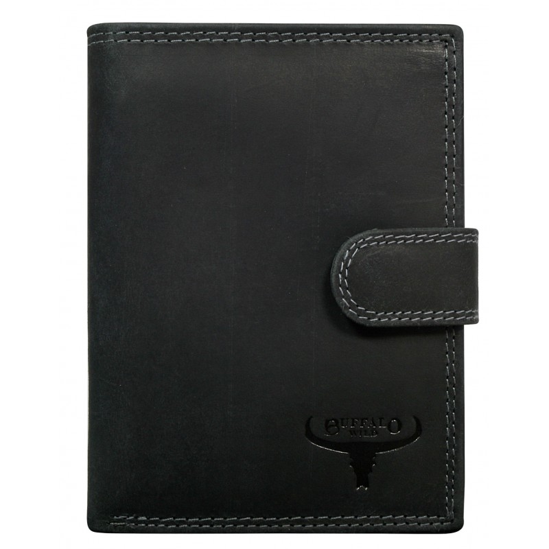 Гаманець чоловічий Buffalo Wild N4L-B-MHU BLACK